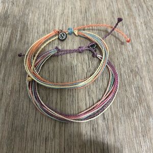 NWOT Puravida anklet bundle (2 pack)